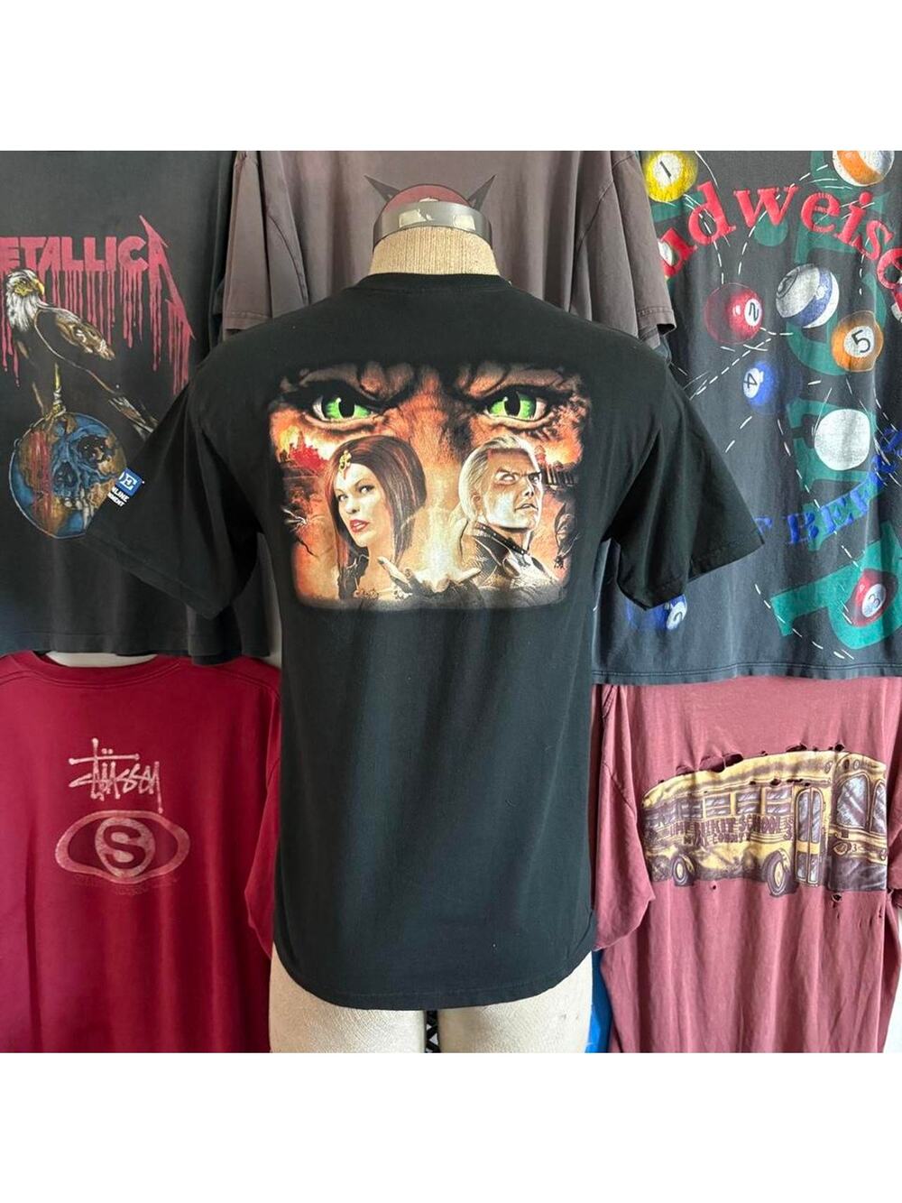 Vintage 2000s Rare Everquest Video Game Promo T-shirt